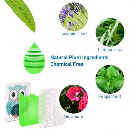 60-Pack: Mosquito Repellent Patches DailySale