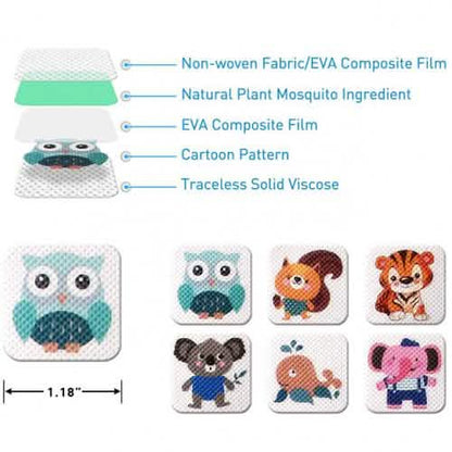 60-Pack: Mosquito Repellent Patches DailySale