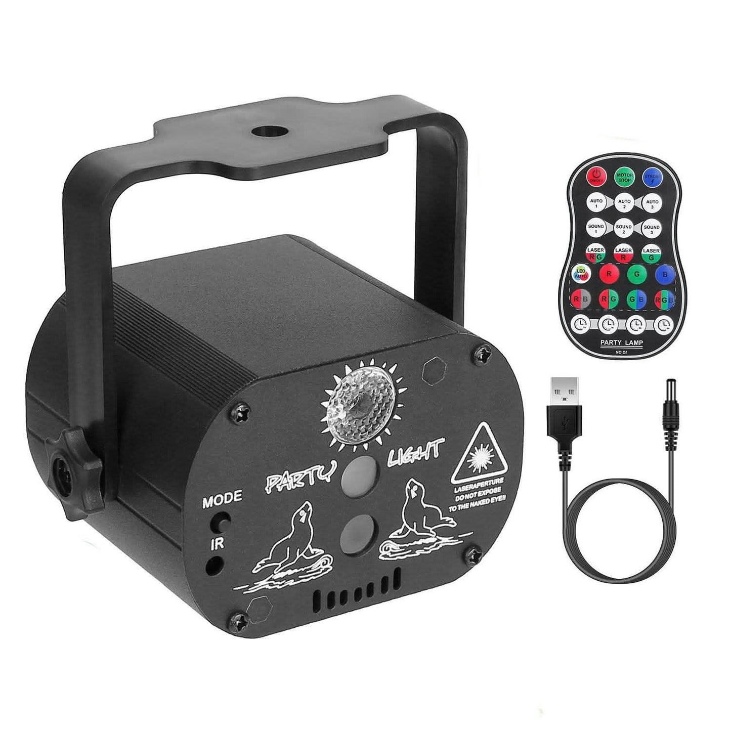 60 Pattern Laser Stage Light Sound DailySale