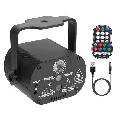 60 Pattern Laser Stage Light Sound DailySale