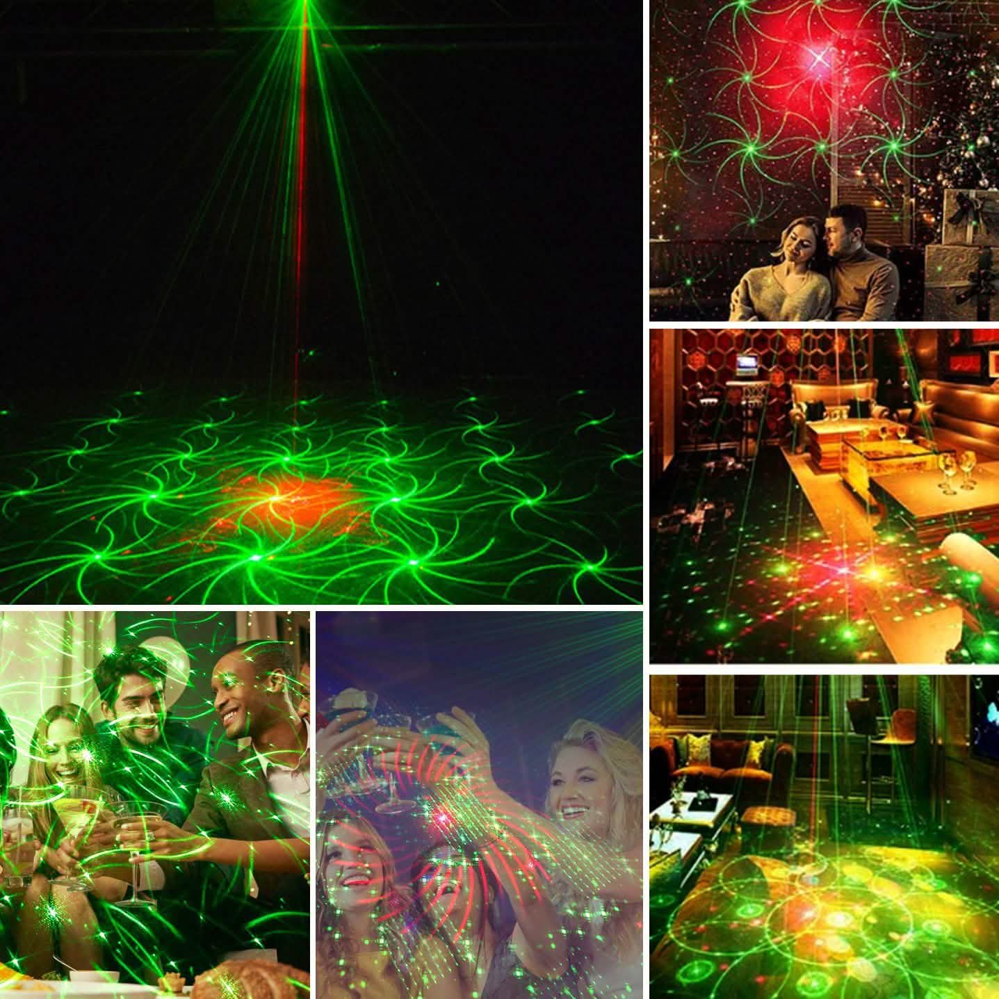 60 Pattern Laser Stage Light Sound DailySale