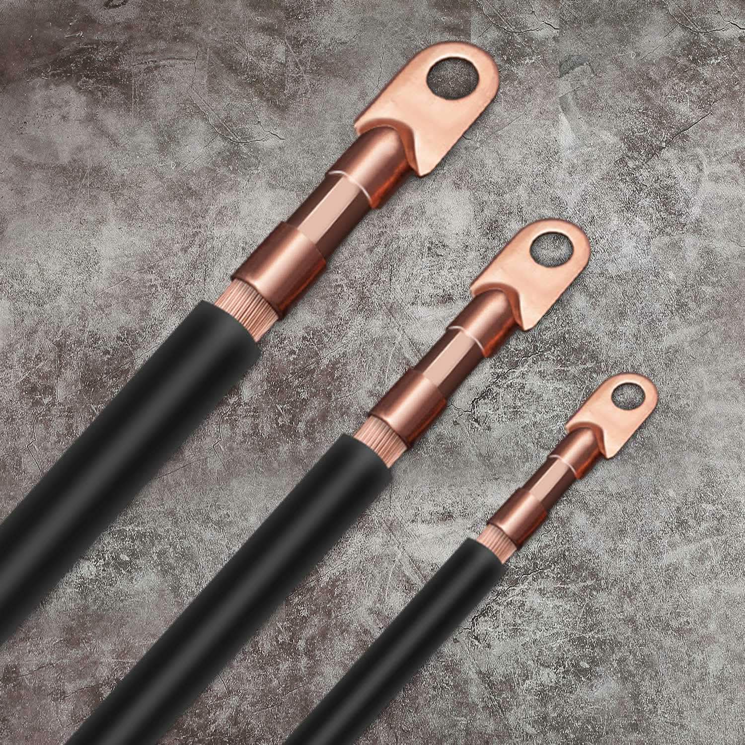 60-Piece: Battery Bare Copper Ring Lug Terminals DailySale
