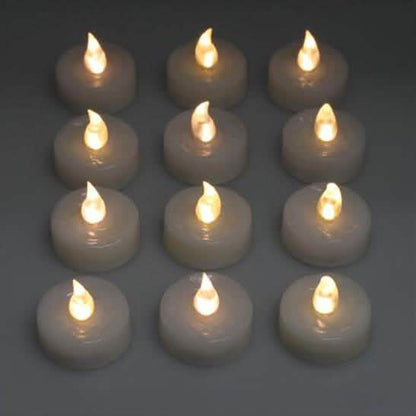 60-Piece: Warm White LED Light Wedding Party Flameless Candle DailySale