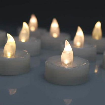 60-Piece: Warm White LED Light Wedding Party Flameless Candle DailySale