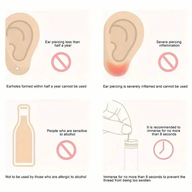 60-Pieces: Ear Hole Cleaning Lines DailySale