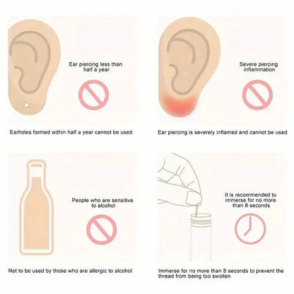 60-Pieces: Ear Hole Cleaning Lines DailySale