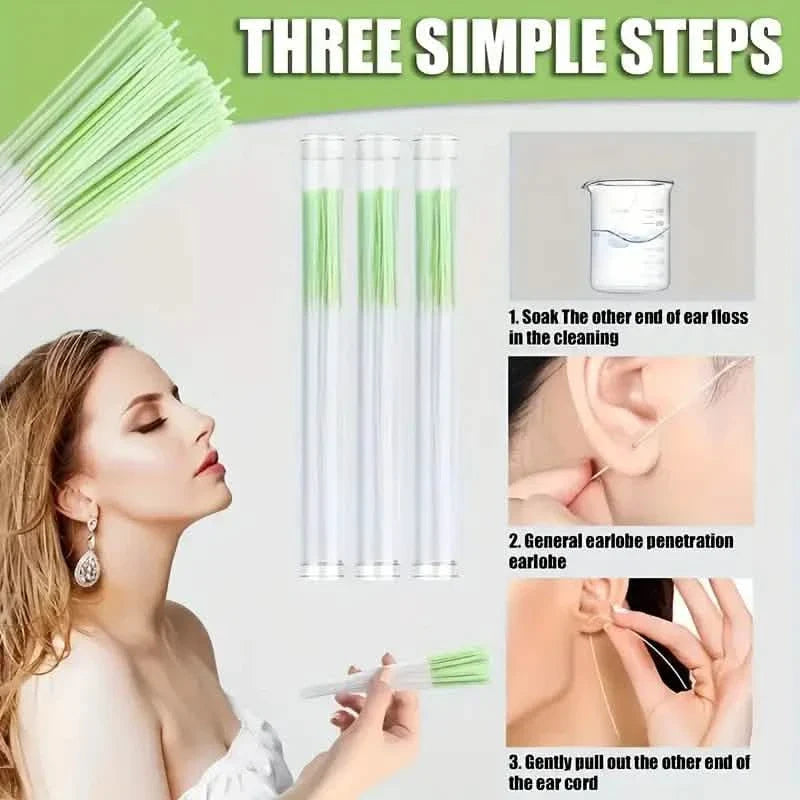 60-Pieces: Ear Hole Cleaning Lines DailySale