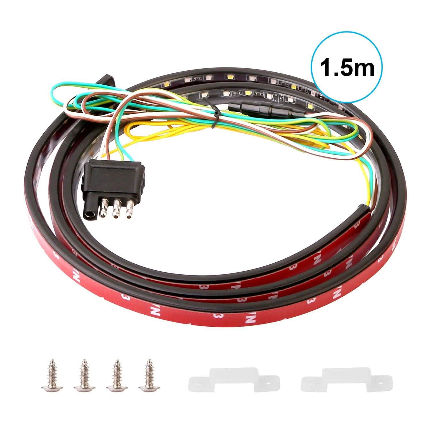 60" Truck Tailgate Brake/Reverse/Turn Signal LED Light Stip DailySale