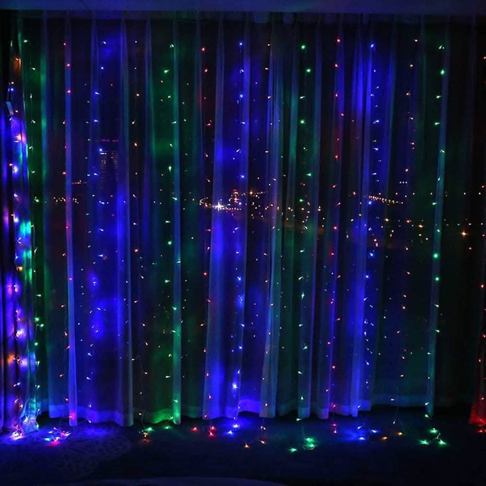 600 LED Waterproof String Fairy Curtain Lights Window Lights DailySale