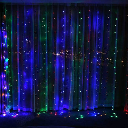 600 LED Waterproof String Fairy Curtain Lights Window Lights DailySale