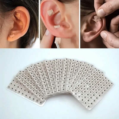 600-Pieces: Auricular Patch, Massage Press Seeds Patch for Relaxation DailySale