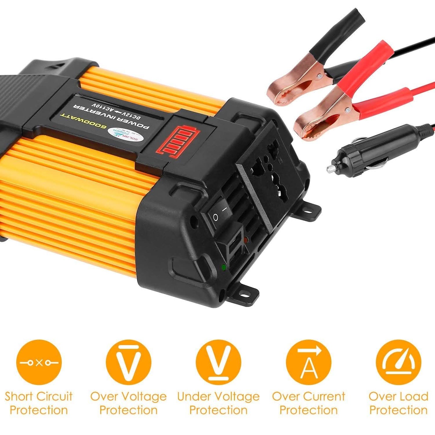4000W Peak Power Inverter DC 1 DailySale