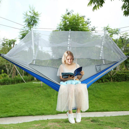600lbs Load 2 Persons Hammock with Mosquito Net DailySale
