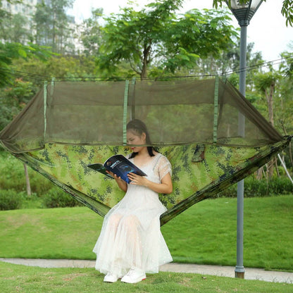 600lbs Load 2 Persons Hammock with Mosquito Net DailySale