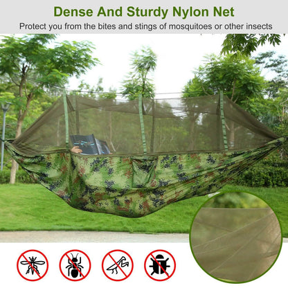 600lbs Load 2 Persons Hammock with Mosquito Net DailySale