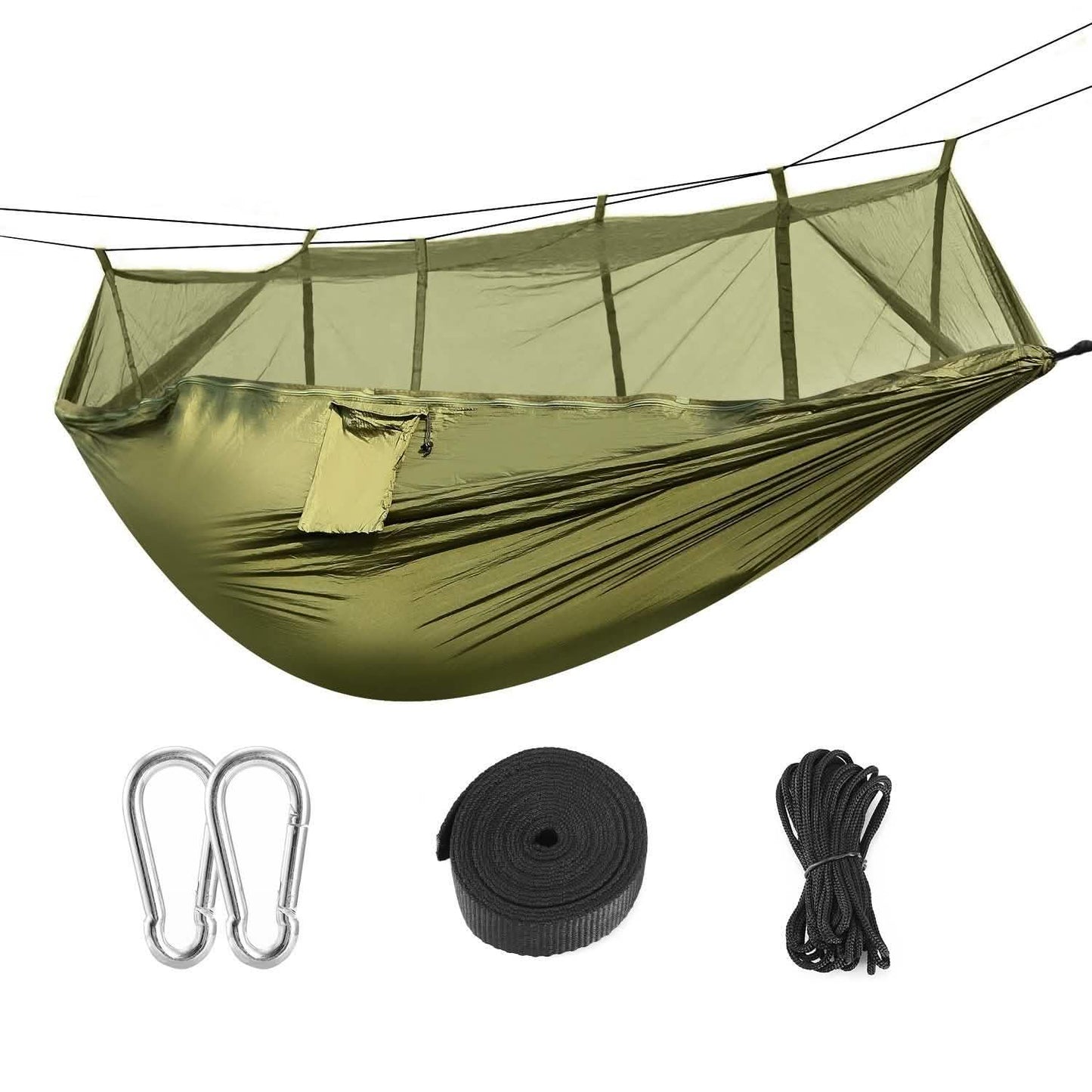600lbs Load 2 Persons Hammock with Mosquito Net DailySale