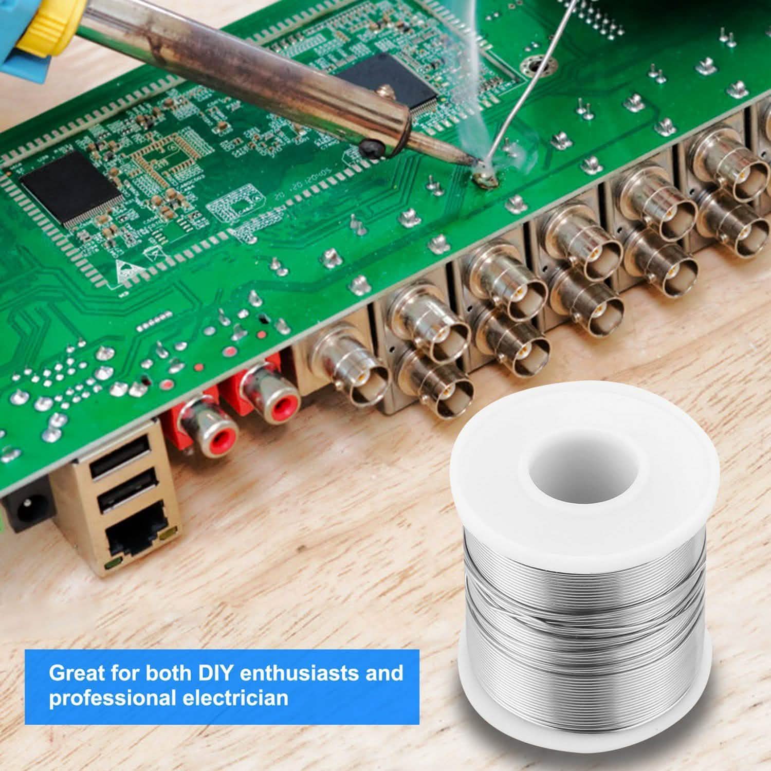 60/40 Tin Lead Rosin Core 0.8mm 1.7% Flux Electrical Solder Wire DailySale