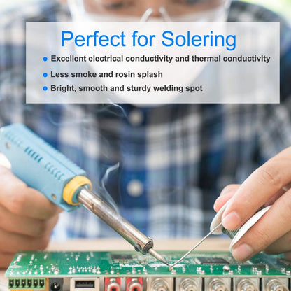 60/40 Tin Lead Rosin Core 0.8mm 1.7% Flux Electrical Solder Wire DailySale