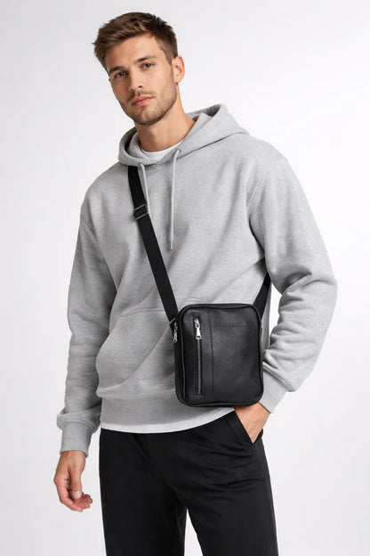 Carrera Torrenzio Leather Men's Handbag Mizuri Leather
