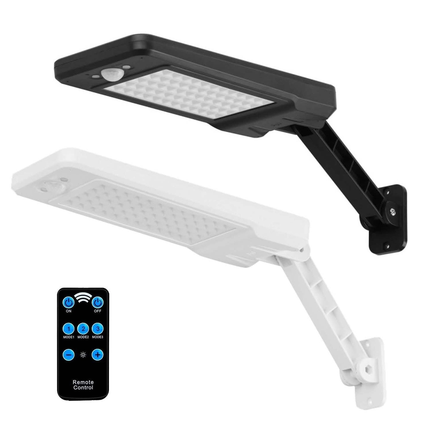 60LEDs Solar PIR Motion Sensor Remote Control Wireless Lamp DailySale