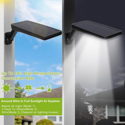 60LEDs Solar PIR Motion Sensor Remote Control Wireless Lamp DailySale