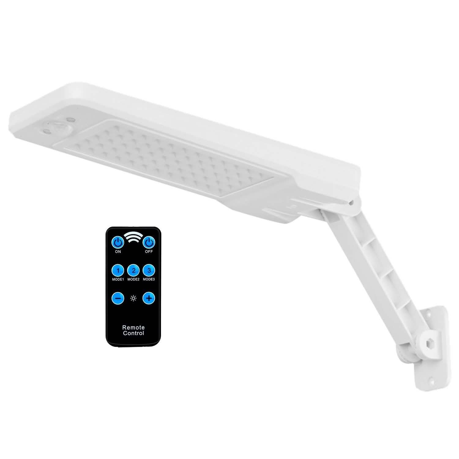 60LEDs Solar PIR Motion Sensor Remote Control Wireless Lamp DailySale