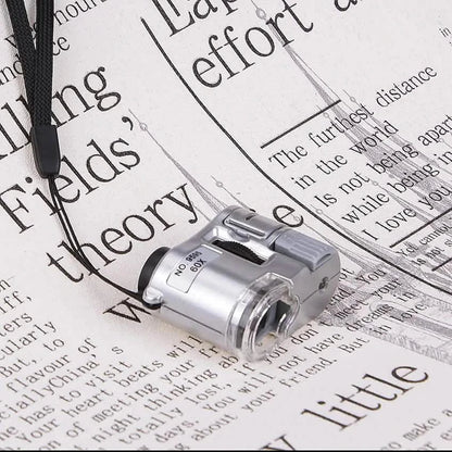 60X Handheld Magnifying Glass Mini Pocket Microscope DailySale