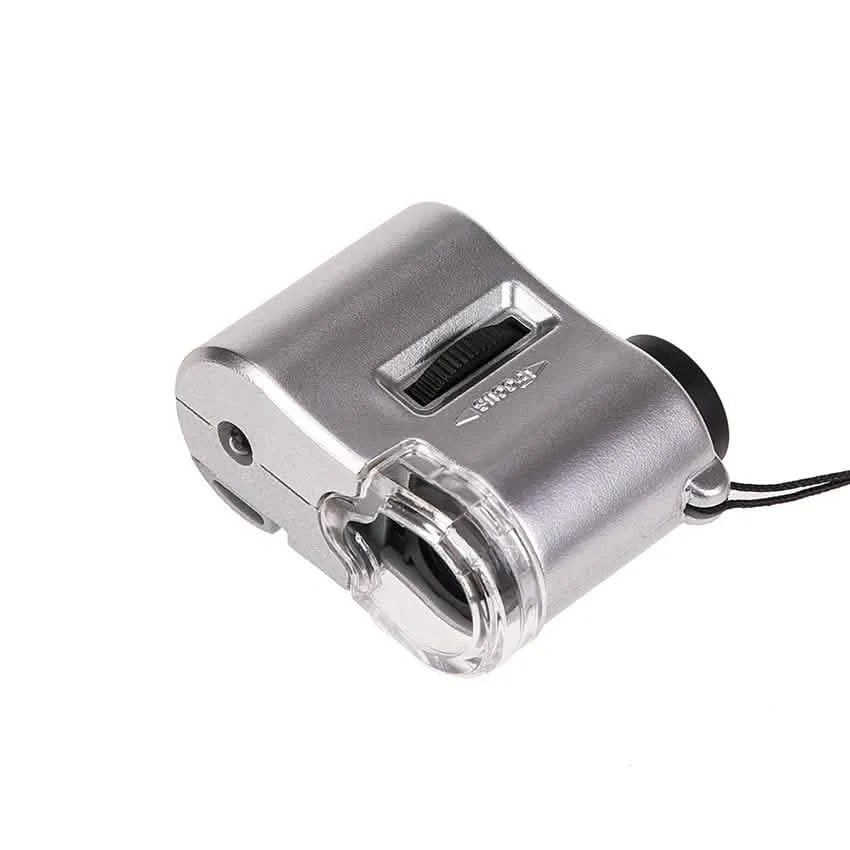 60X Handheld Magnifying Glass Mini Pocket Microscope DailySale
