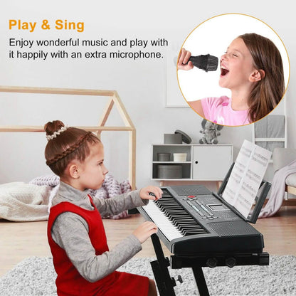 61 Keys Digital Music Electronic Keyboard DailySale