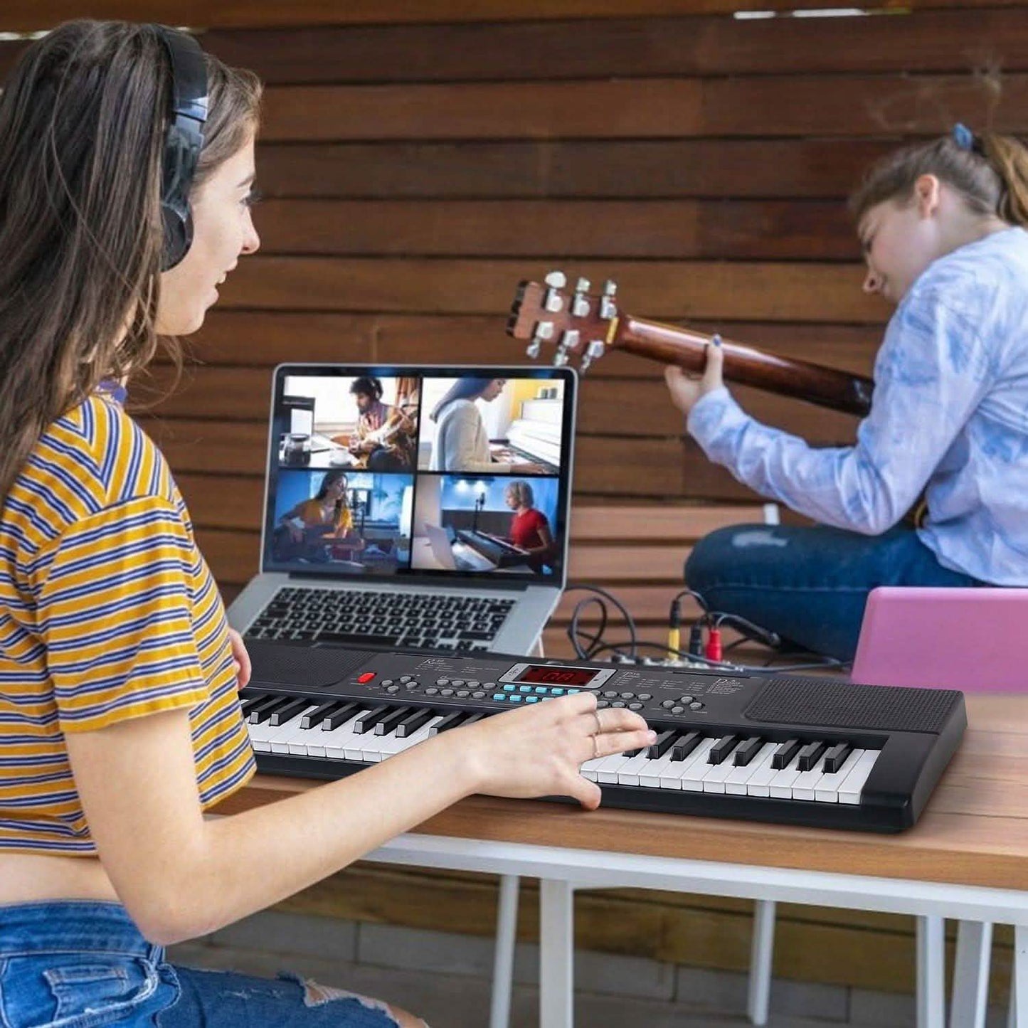 61 Keys Digital Music Electronic Keyboard DailySale