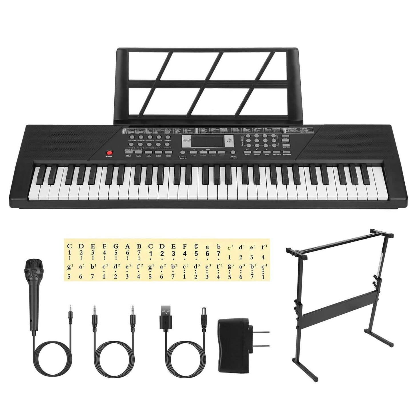 61 Keys Digital Music Keyboard Electronic Piano DailySale