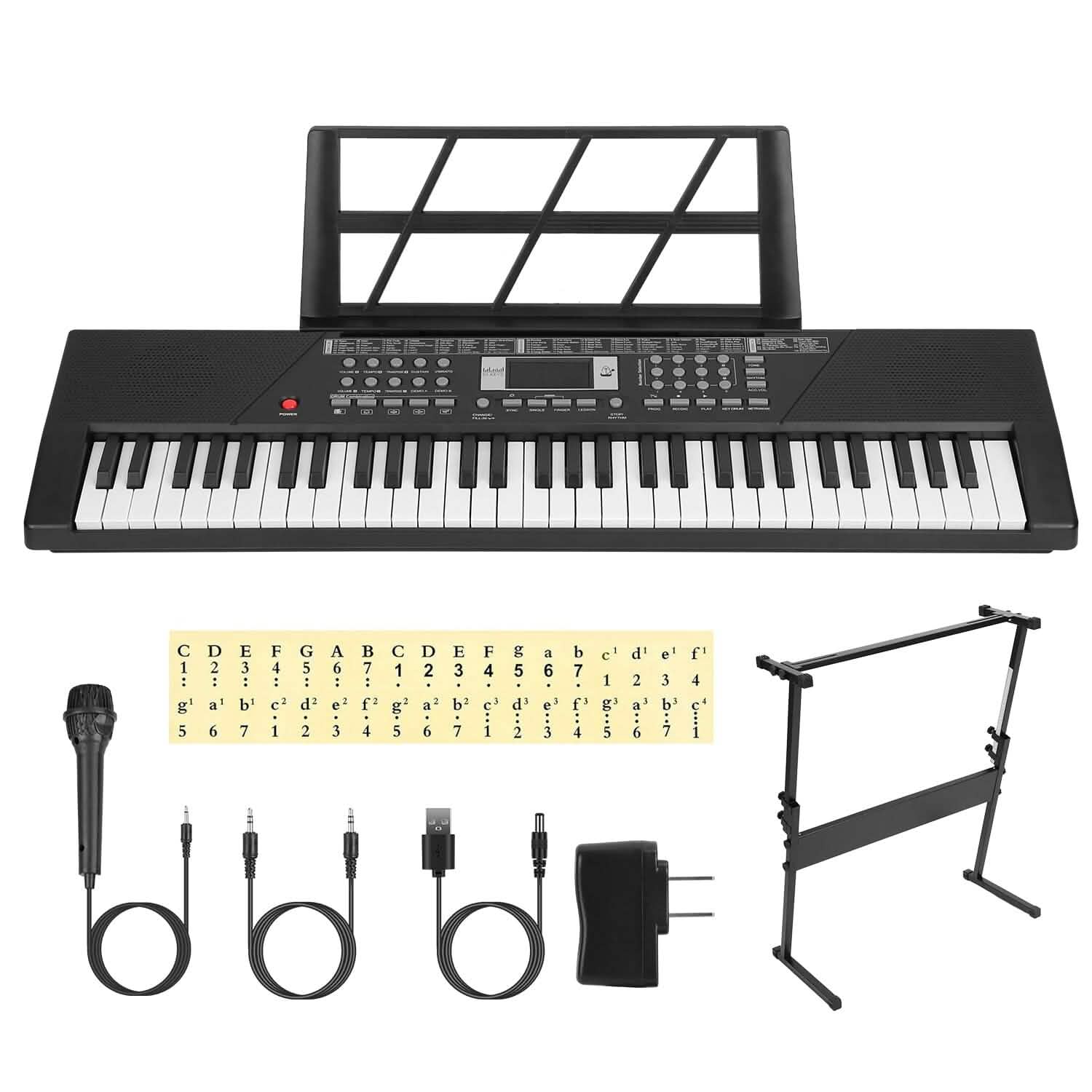 61 Keys Digital Music Keyboard Electronic Piano DailySale