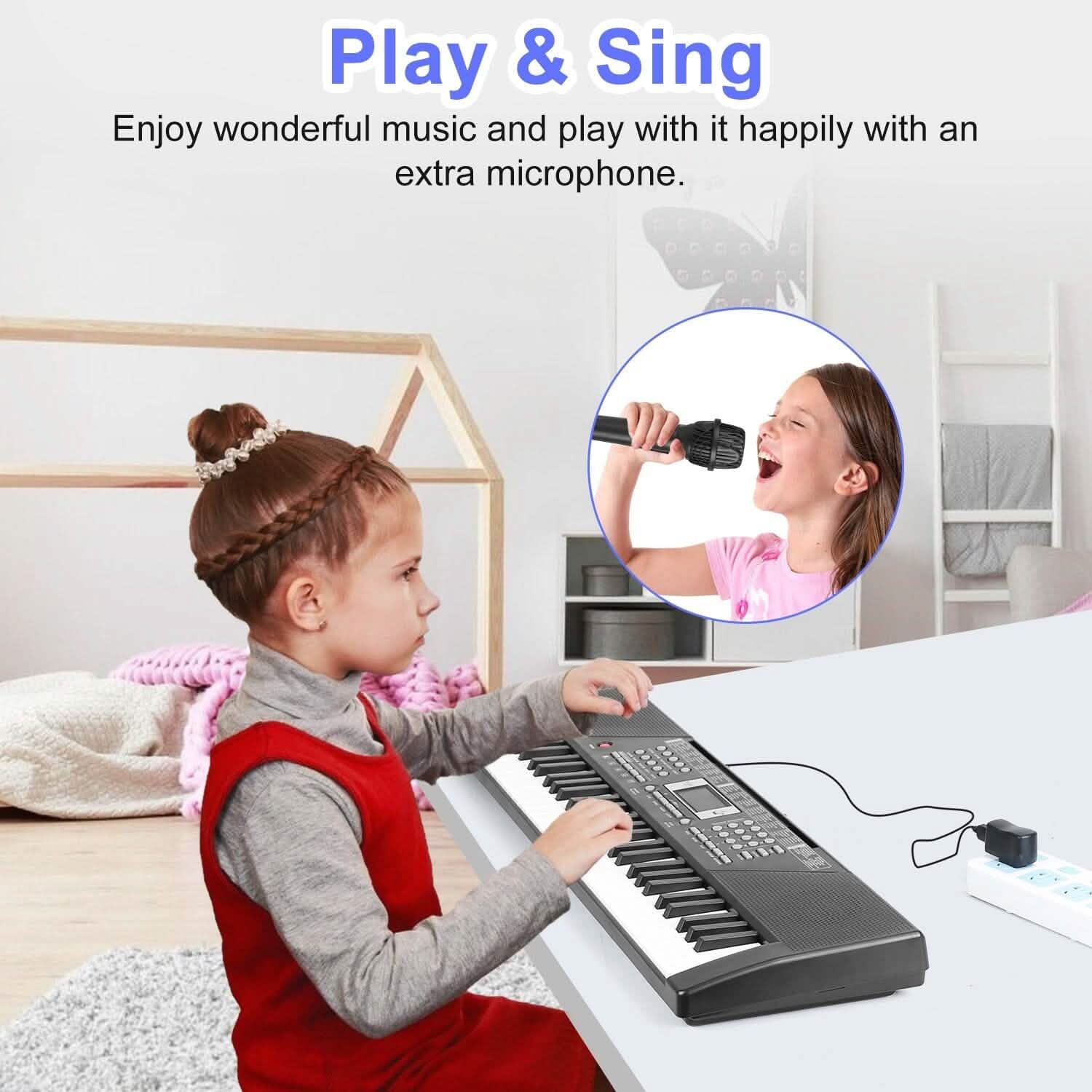 61 Keys Digital Music Keyboard Electronic Piano DailySale