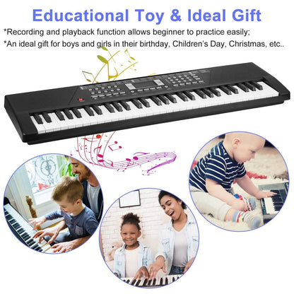 61 Keys Digital Music Keyboard Electronic Piano DailySale