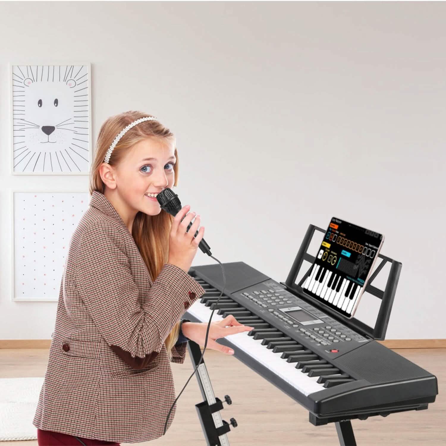 61 Keys Digital Music Keyboard Electronic Piano DailySale