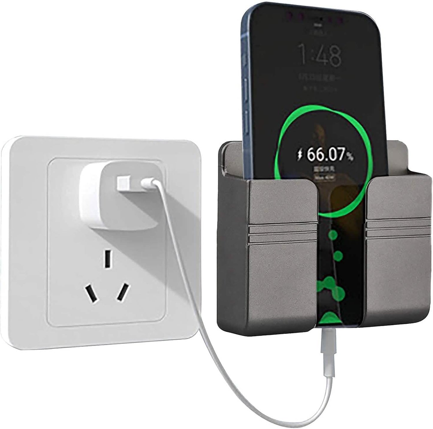 Wall-Mounted Phone Charging Holder DailySale