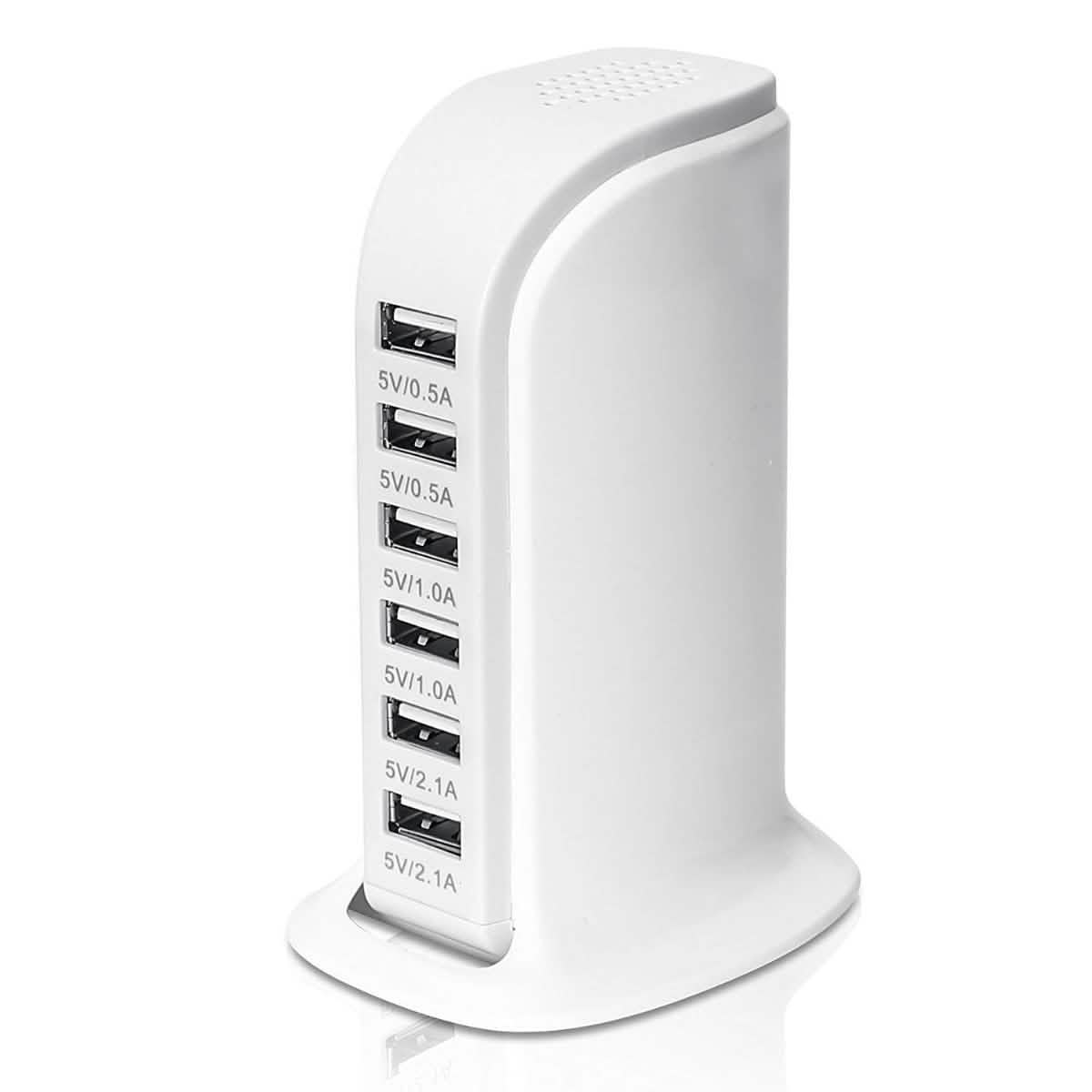 40-Watt 6-Port USB Charging Station for Smart Phones and Tablets DailySale