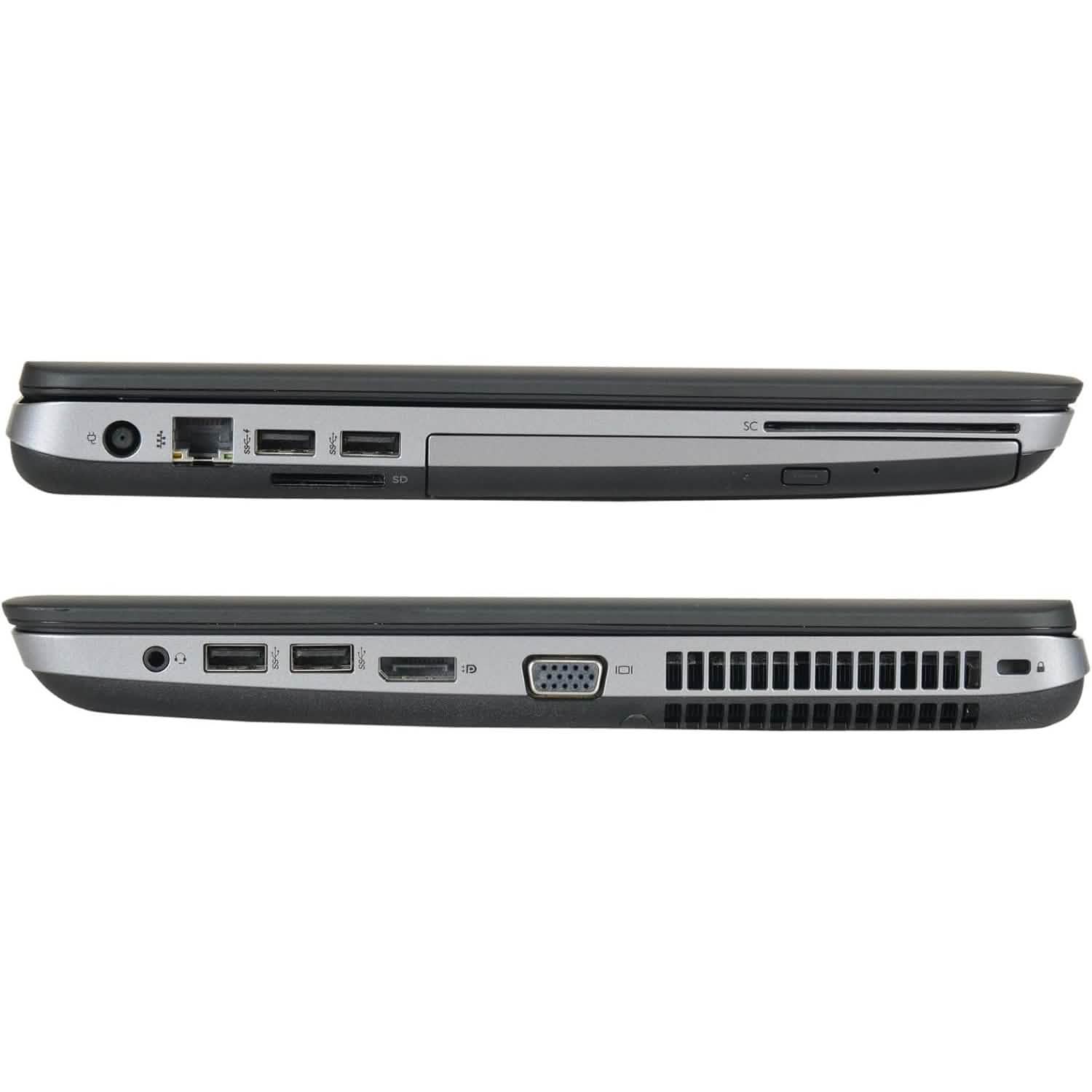 HP ProBook 640 G1 14in Laptop, Core i5-4300M 2.6GHz, 8GB Ram, 128GB SSD Windows 10 Pro (Refurbished) DailySale