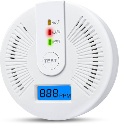 Portable Carbon Monoxide Detector – Battery-Operated CO Alarm DailySale