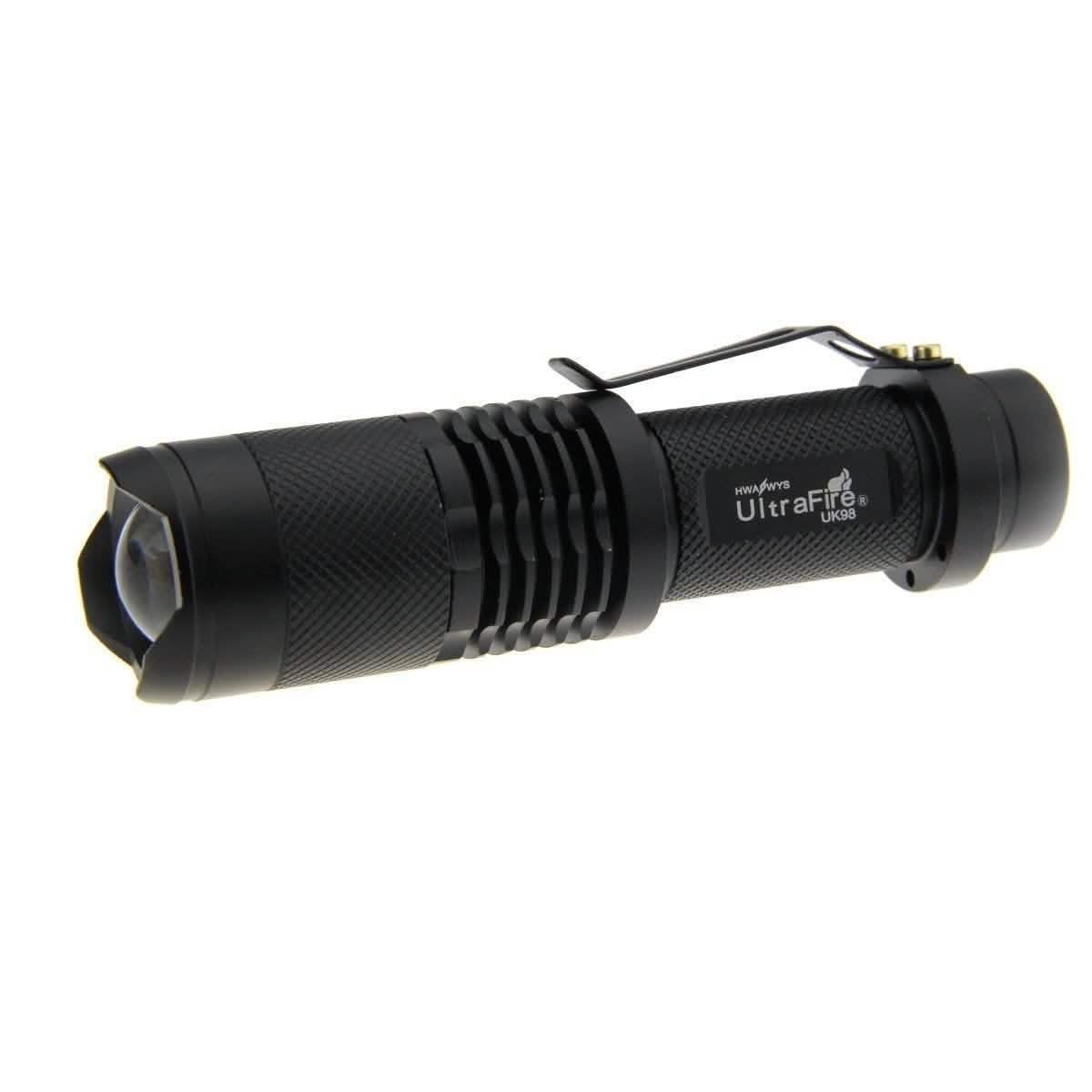 CREE XML T6 2000 Lumen Zoomable 3 Mode Focus LED Waterproof Flashlight DailySale