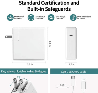 61W USB C Charger Power Adapter for MacBook DailySale