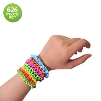 626 Piece Set Colorful Loom Bandz and Tools DailySale