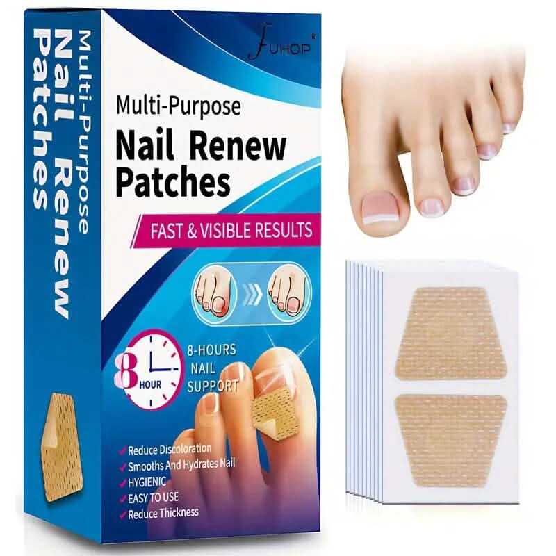 64-Pieces: Extra Strength Toenail Treatment Nail Repair Patches DailySale