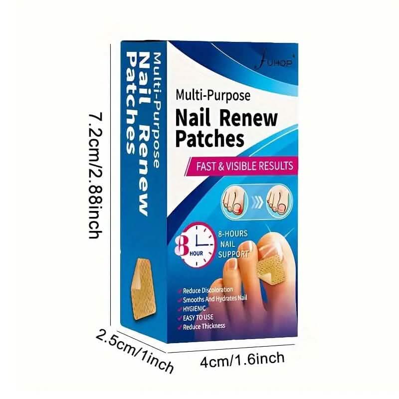 64-Pieces: Extra Strength Toenail Treatment Nail Repair Patches DailySale