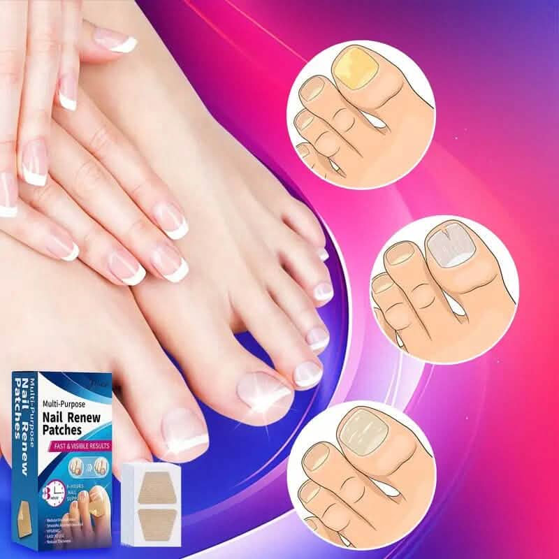 64-Pieces: Extra Strength Toenail Treatment Nail Repair Patches DailySale