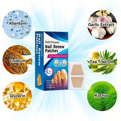 64-Pieces: Extra Strength Toenail Treatment Nail Repair Patches DailySale