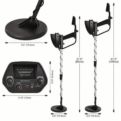 Handheld Metal Detector – High-Sensitivity Treasure Finder for Beach & Outdoors DailySale