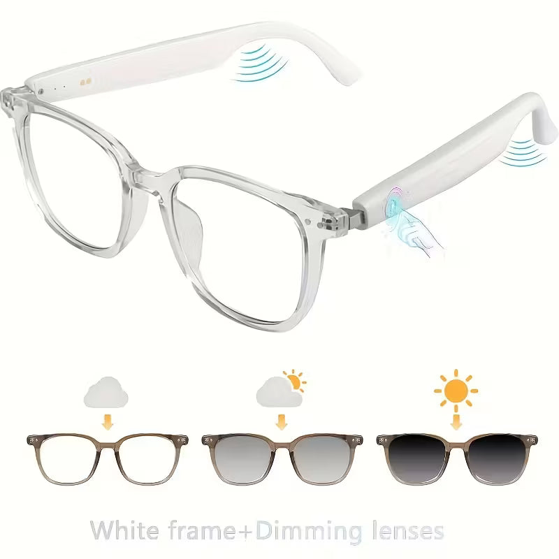 2025 Wireless Smart Glasses – Auto-Dimming, Touch Control, Hands-Free Audio DailySale