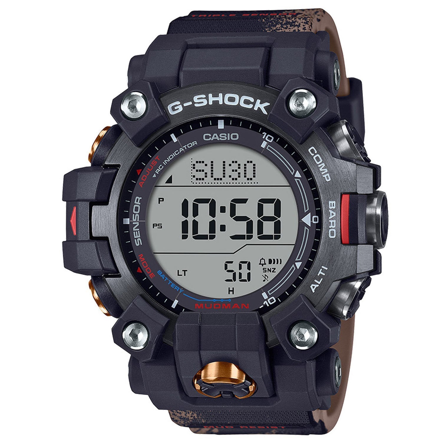Casio Men's G-Shock x Team Land Cruiser Toyota Auto Body Mudman Series Bids.com