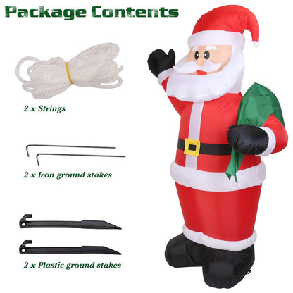 6.4ft Inflatable Christmas Giant Santa Claus DailySale